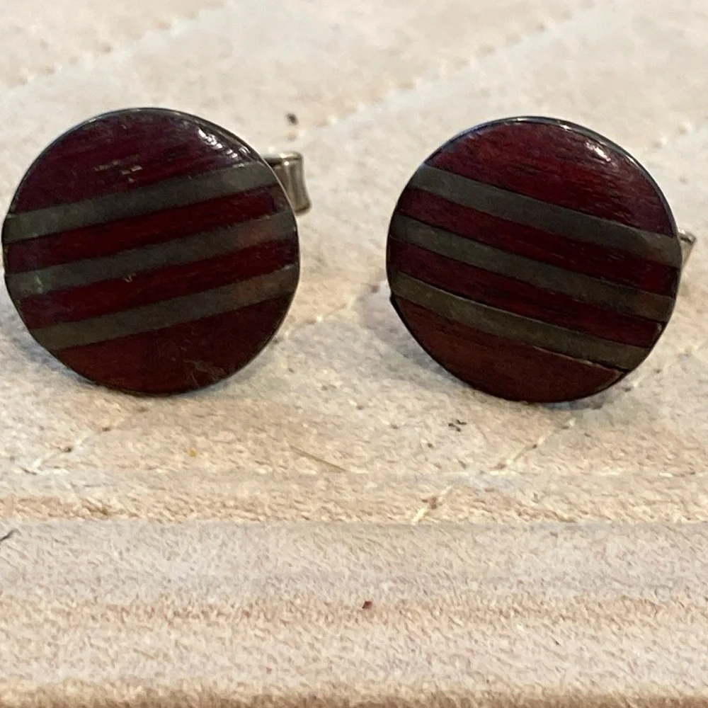 Vintage Round Cufflinks